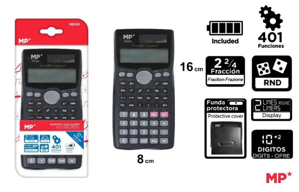 CALCULADORA CIENTÍFICA NEGRO